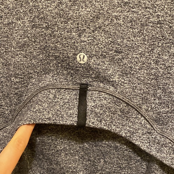 Lululemon💗 Define Jacket Heathered Black Sz 8 - Picture 6 of 7